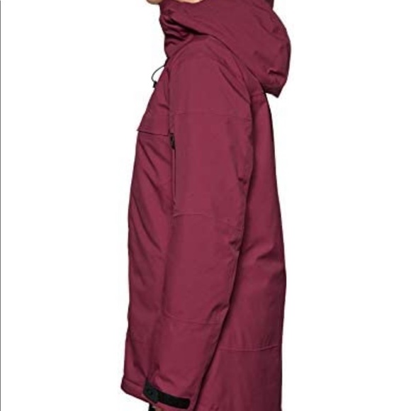 NWT Oakley Snow Insulated Jacket 10K/2L Size XS in Burgundy - Picture 4 of 9